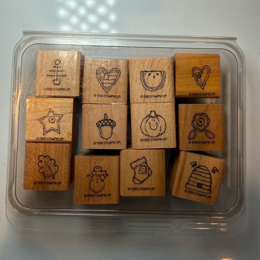 Variety Wooden Stamp Set